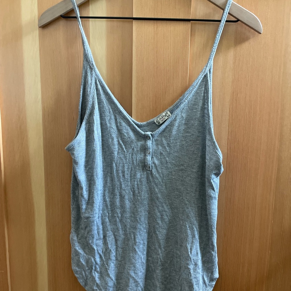 Free People Gray Women's Tank Top